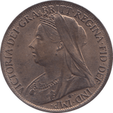 1901 PENNY ( UNC ) - PENNY - Cambridgeshire Coins