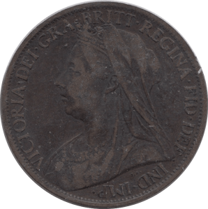 1901 PENNY ( VF ) - PENNY - Cambridgeshire Coins