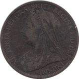 1901 PENNY ( VF ) - PENNY - Cambridgeshire Coins