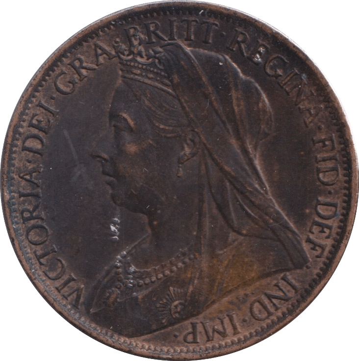 1901 PENNY ( VF ) - PENNY - Cambridgeshire Coins