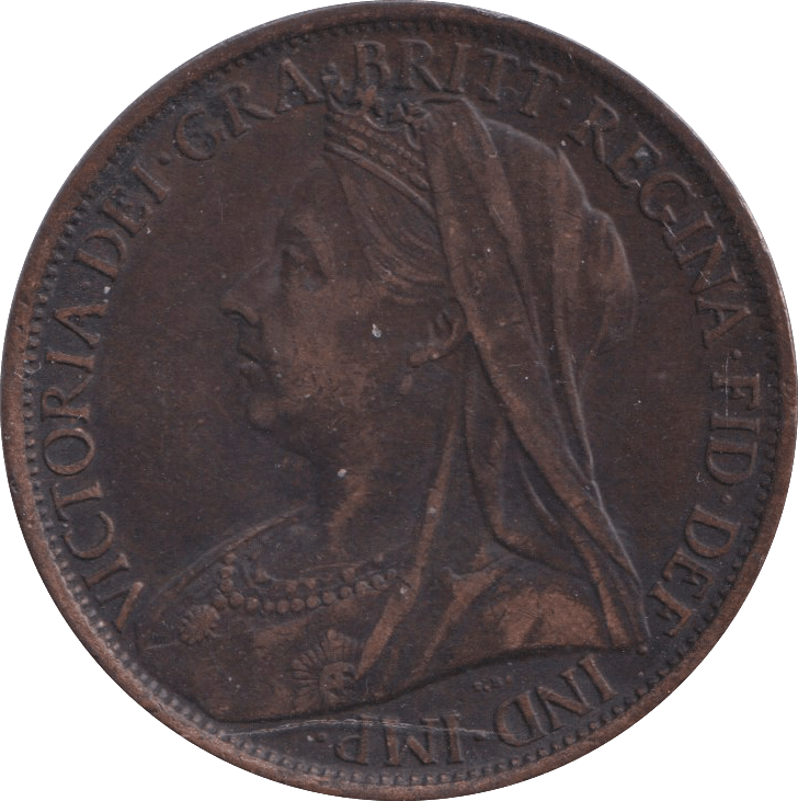 1901 PENNY ( VF ) - PENNY - Cambridgeshire Coins
