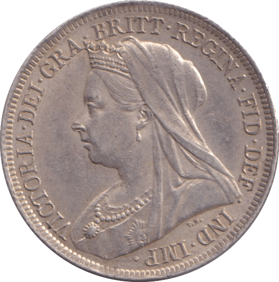 1901 SHILLING ( EF ) - Shilling - Cambridgeshire Coins