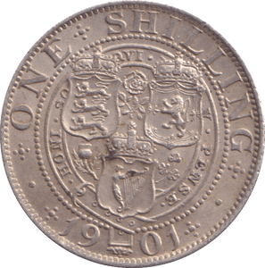 1901 SHILLING ( EF ) - Shilling - Cambridgeshire Coins
