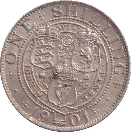 1901 SHILLING ( EF ) - Shilling - Cambridgeshire Coins