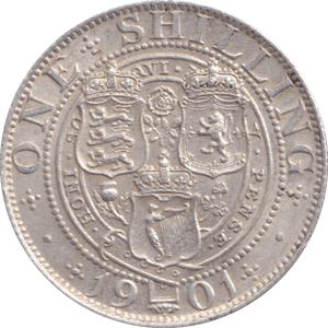 1901 SHILLING ( EF ) - SHILLING - Cambridgeshire Coins