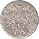 1901 SHILLING ( EF ) - SHILLING - Cambridgeshire Coins