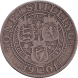 1901 SHILLING ( FAIR ) - SHILLING - Cambridgeshire Coins