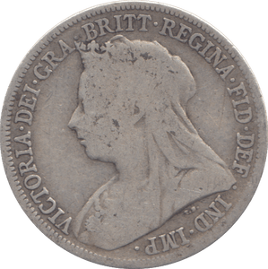 1901 SHILLING ( FINE ) - SHILLING - Cambridgeshire Coins