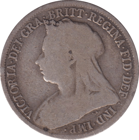 1901 SHILLING (FINE) - SHILLING - Cambridgeshire Coins