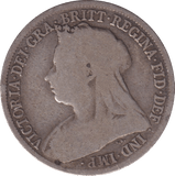 1901 SHILLING (FINE) - SHILLING - Cambridgeshire Coins