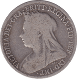1901 SHILLING (FINE) - SHILLING - Cambridgeshire Coins
