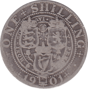 1901 SHILLING (FINE) - SHILLING - Cambridgeshire Coins