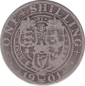 1901 SHILLING (FINE) - SHILLING - Cambridgeshire Coins