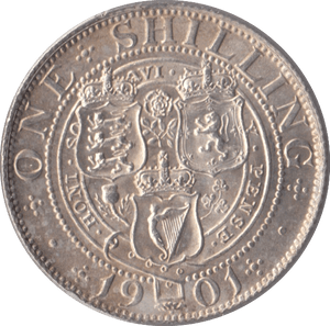 1901 SHILLING ( UNC ) - SHILLING - Cambridgeshire Coins