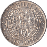 1901 SHILLING ( UNC ) - SHILLING - Cambridgeshire Coins