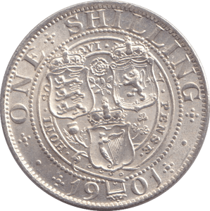 1901 SHILLING ( UNC ) - SHILLING - Cambridgeshire Coins