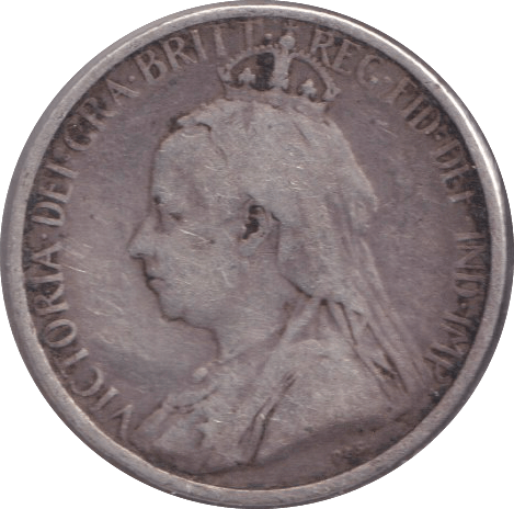 1901 SILVER 4 1/2 PIASTRES CYPRUS - SILVER WORLD COINS - Cambridgeshire Coins