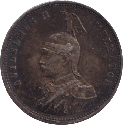 1901 SILVER GERMAN EAST AFRICA 1 RUPIE - SILVER WORLD COINS - Cambridgeshire Coins