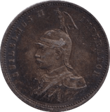 1901 SILVER GERMAN EAST AFRICA 1 RUPIE - SILVER WORLD COINS - Cambridgeshire Coins
