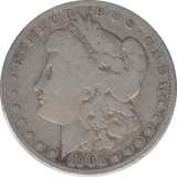 1901 SILVER MORGAN DOLLAR USA SAN FRANCISCO - SILVER WORLD COINS - Cambridgeshire Coins