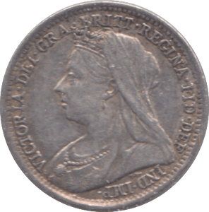 1901 SILVER THREEPENCE ( EF ) - Threepence - Cambridgeshire Coins