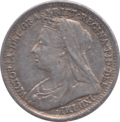 1901 SILVER THREEPENCE ( EF ) - Threepence - Cambridgeshire Coins