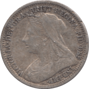 1901 SILVER THREEPENCE ( FINE ) - Threepence - Cambridgeshire Coins