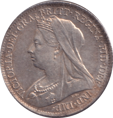 1901 SIXPENCE ( AUNC ) - SIXPENCE - Cambridgeshire Coins