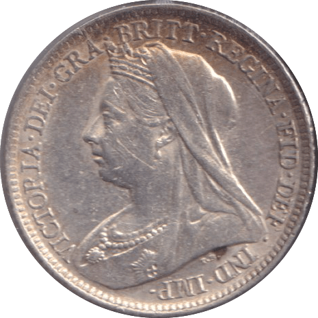 1901 SIXPENCE ( AUNC ) - SIXPENCE - Cambridgeshire Coins