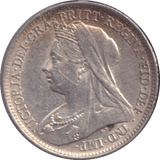 1901 SIXPENCE ( AUNC ) - SIXPENCE - Cambridgeshire Coins