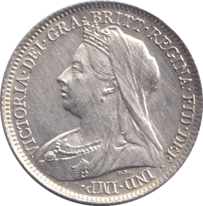 1901 SIXPENCE ( AUNC ) - SIXPENCE - Cambridgeshire Coins