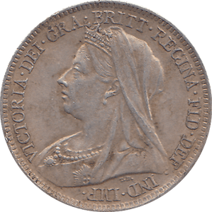 1901 SIXPENCE ( EF ) - WORLD COINS - Cambridgeshire Coins
