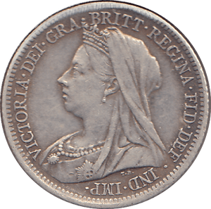 1901 SIXPENCE ( GF ) - SIXPENCE - Cambridgeshire Coins