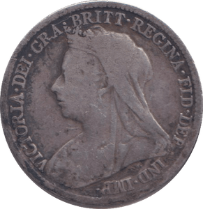 1901 SIXPENCE ( GF ) - SIXPENCE - Cambridgeshire Coins