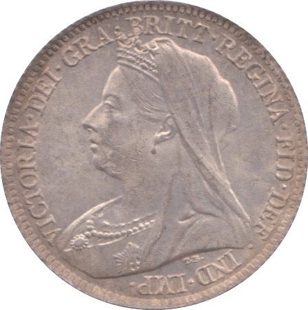 1901 SIXPENCE ( UNC ) - WORLD COINS - Cambridgeshire Coins