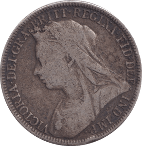 1901 TWO SHILLINGS ( FINE ) - TWO SHILLINGS - Cambridgeshire Coins