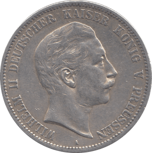 1902 5 MARK GERMANY - WORLD COINS - Cambridgeshire Coins