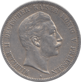 1902 5 MARK GERMANY - WORLD COINS - Cambridgeshire Coins