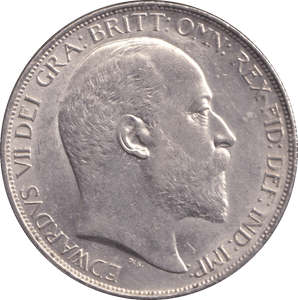 1902 CROWN ( AUNC ) - CROWN - Cambridgeshire Coins