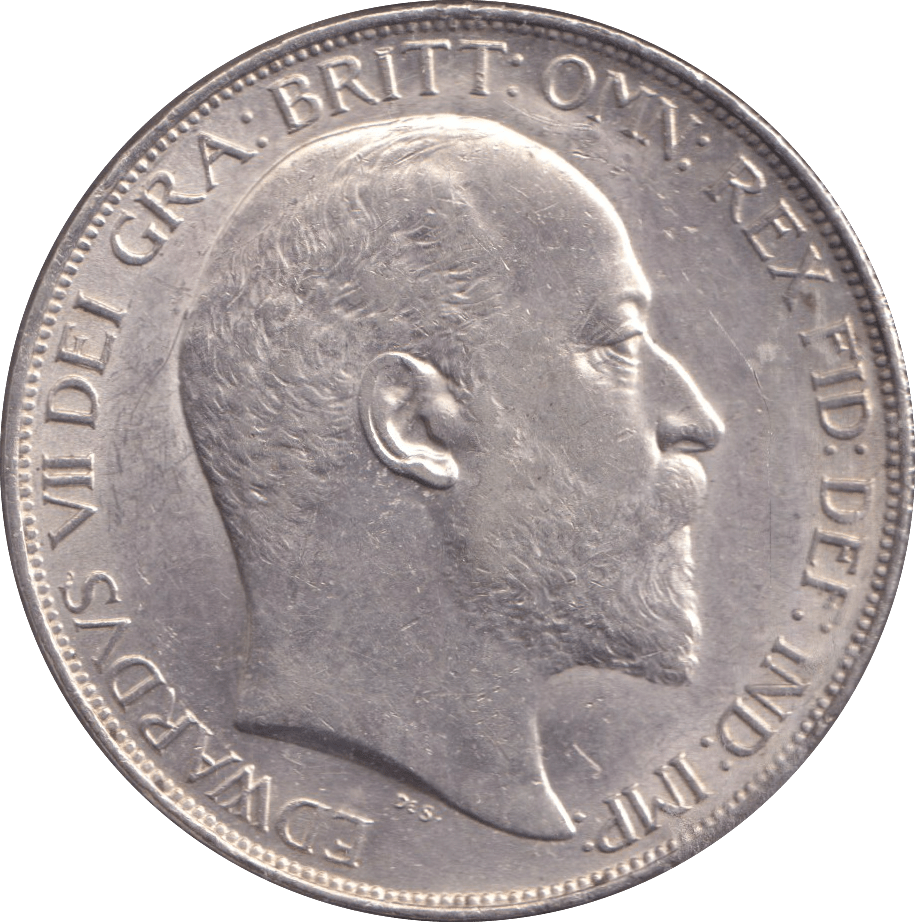 1902 CROWN ( AUNC ) - CROWN - Cambridgeshire Coins