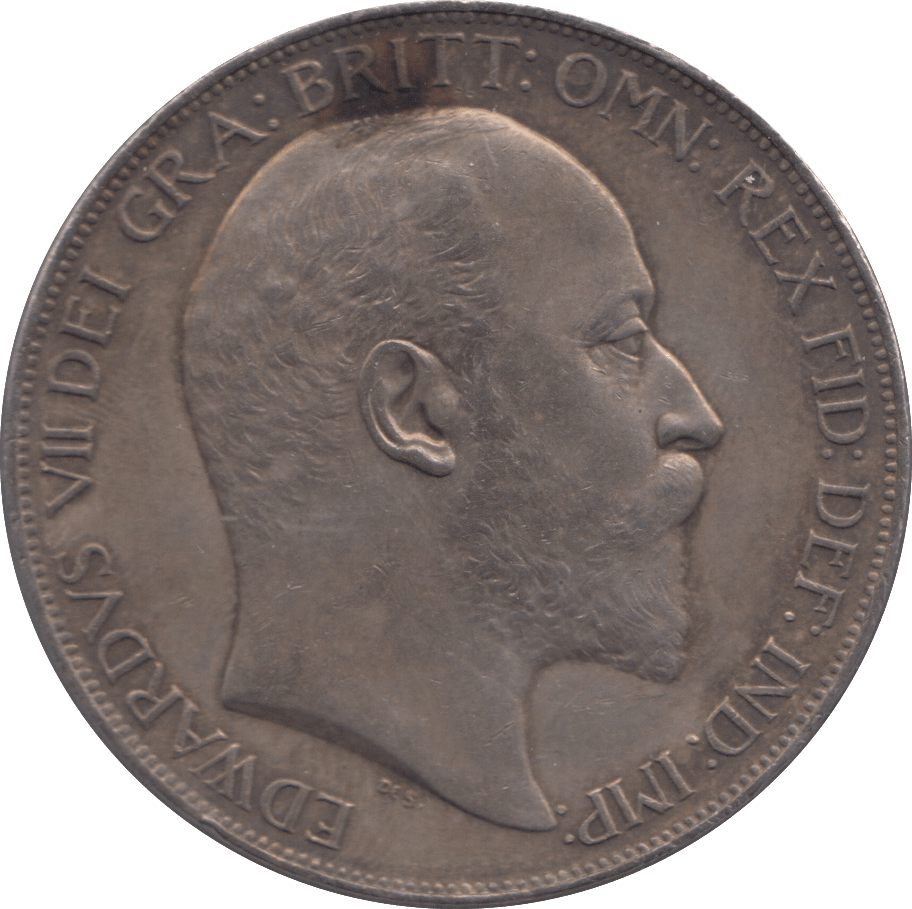 1902 CROWN ( AUNC ) - CROWN - Cambridgeshire Coins