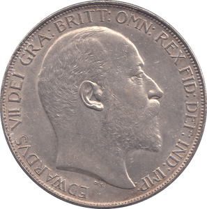 1902 CROWN ( AUNC ) - CROWN - Cambridgeshire Coins