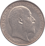 1902 CROWN ( AUNC ) - CROWN - Cambridgeshire Coins