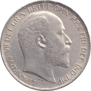 1902 CROWN ( EF ) - CROWN - Cambridgeshire Coins