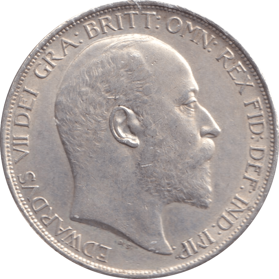 1902 CROWN ( EF ) - CROWN - Cambridgeshire Coins