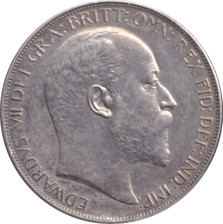 1902 CROWN ( EF ) - CROWN - Cambridgeshire Coins