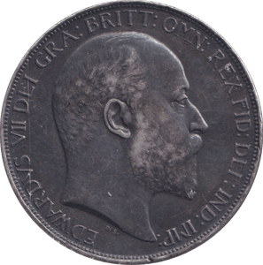 1902 CROWN ( EF ) - CROWN - Cambridgeshire Coins