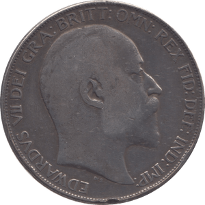 1902 CROWN ( FINE ) - CROWN - Cambridgeshire Coins
