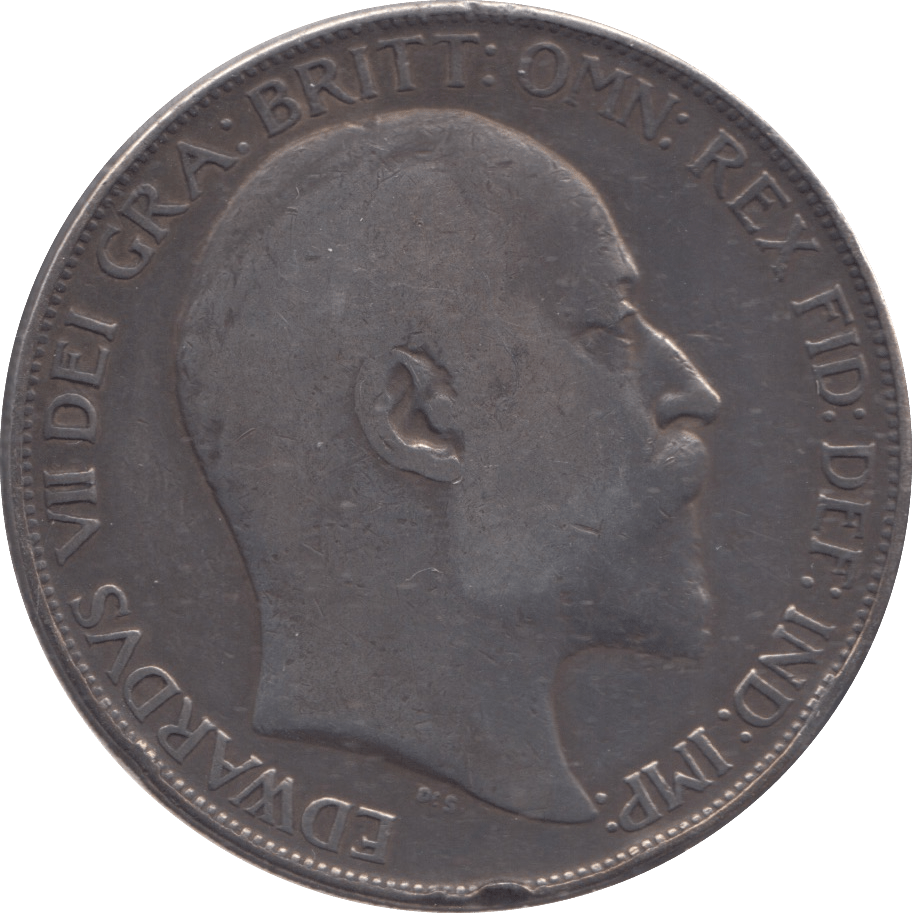 1902 CROWN ( FINE ) - CROWN - Cambridgeshire Coins