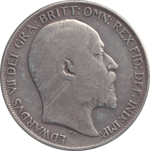 1902 CROWN ( FINE ) - CROWN - Cambridgeshire Coins